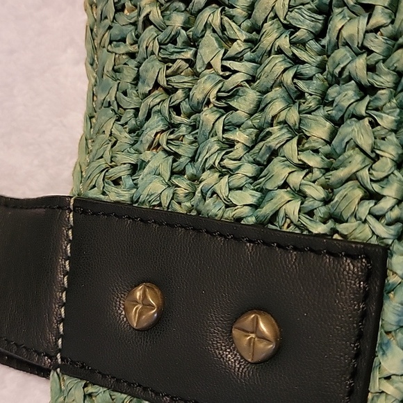 Free People Riva Raffia Tote Bag - Picture 6 of 12